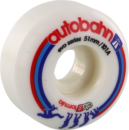 AUTOBAHN EVOLUTION 51mm 101a WHITE Skate Wheels