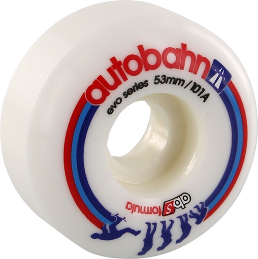 AUTOBAHN EVOLUTION 53mm 101a WHITE Skate Wheels