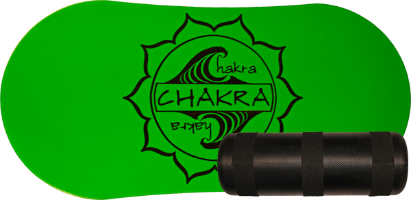 CHAKRA BALANCE BOARD-NEON GREEN