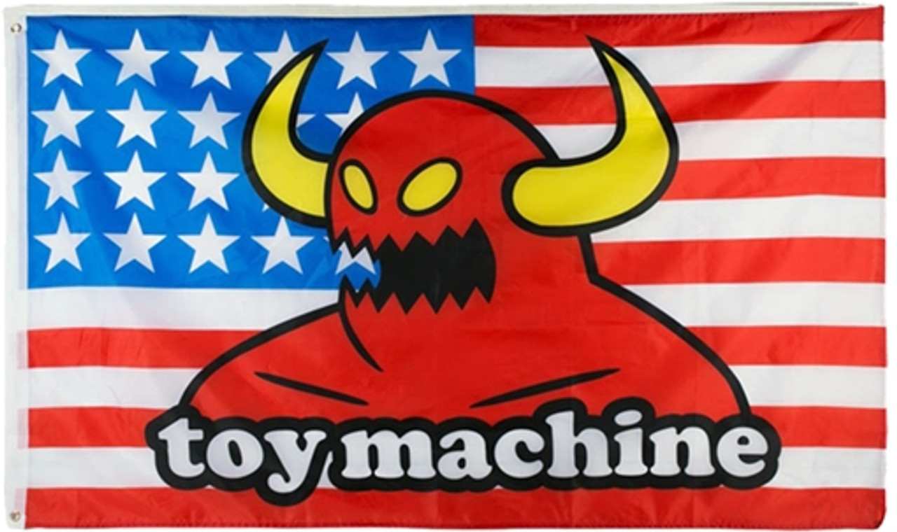 TOY MACHINE AMERICAN MONSTER FLAG 36