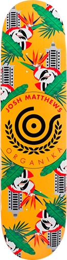 Organika Matthews Concrete Jungle Skateboard Deck-8.06