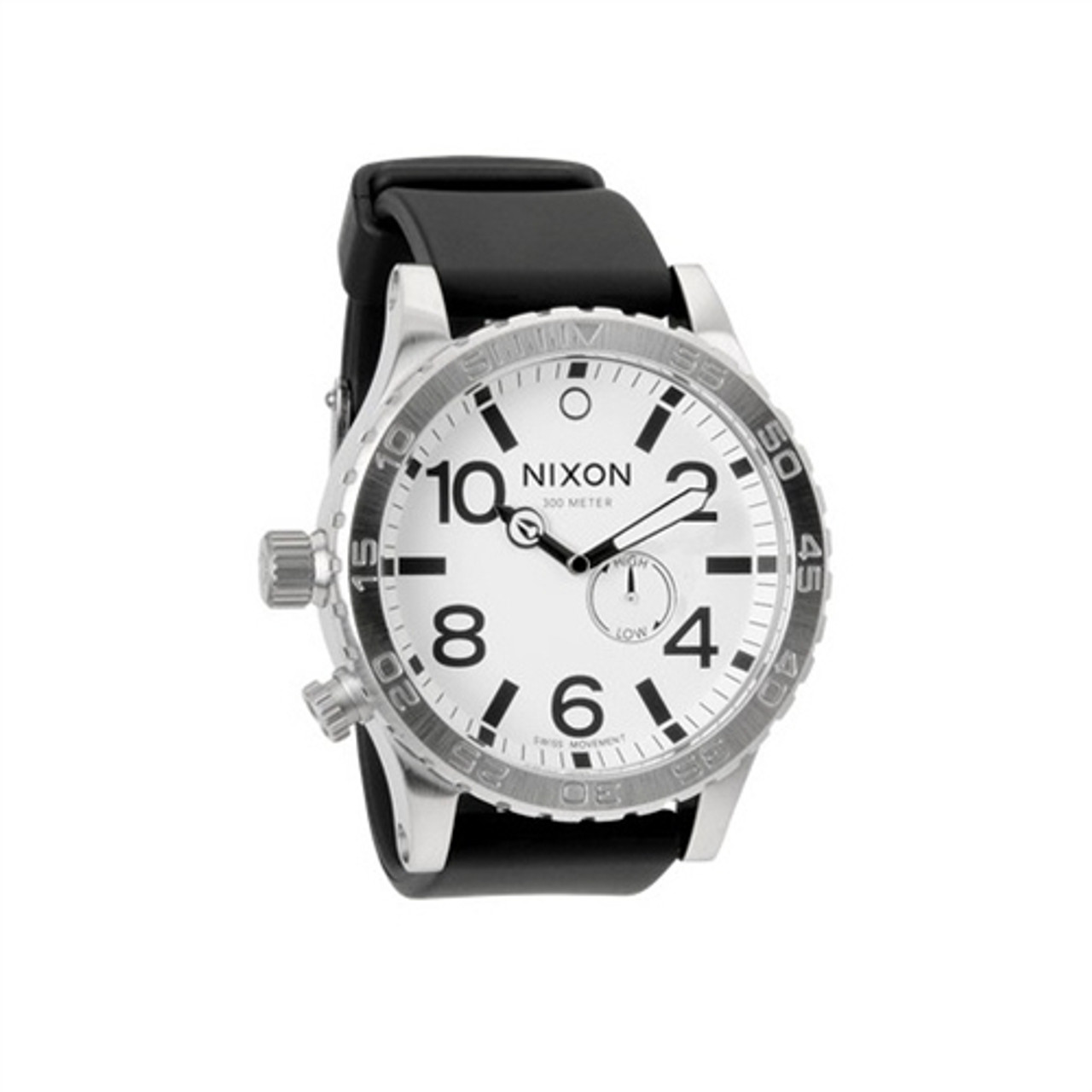 NIXON 51-30 ホワイト 51-30 Chrono Watch | High Polish / White | White Chronograph