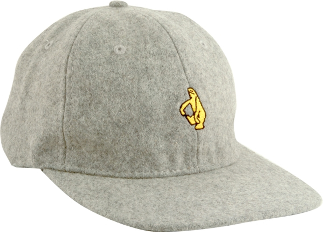 KROOKED SHMOLO EMBLEM HAT ADJUSTABLE GREY