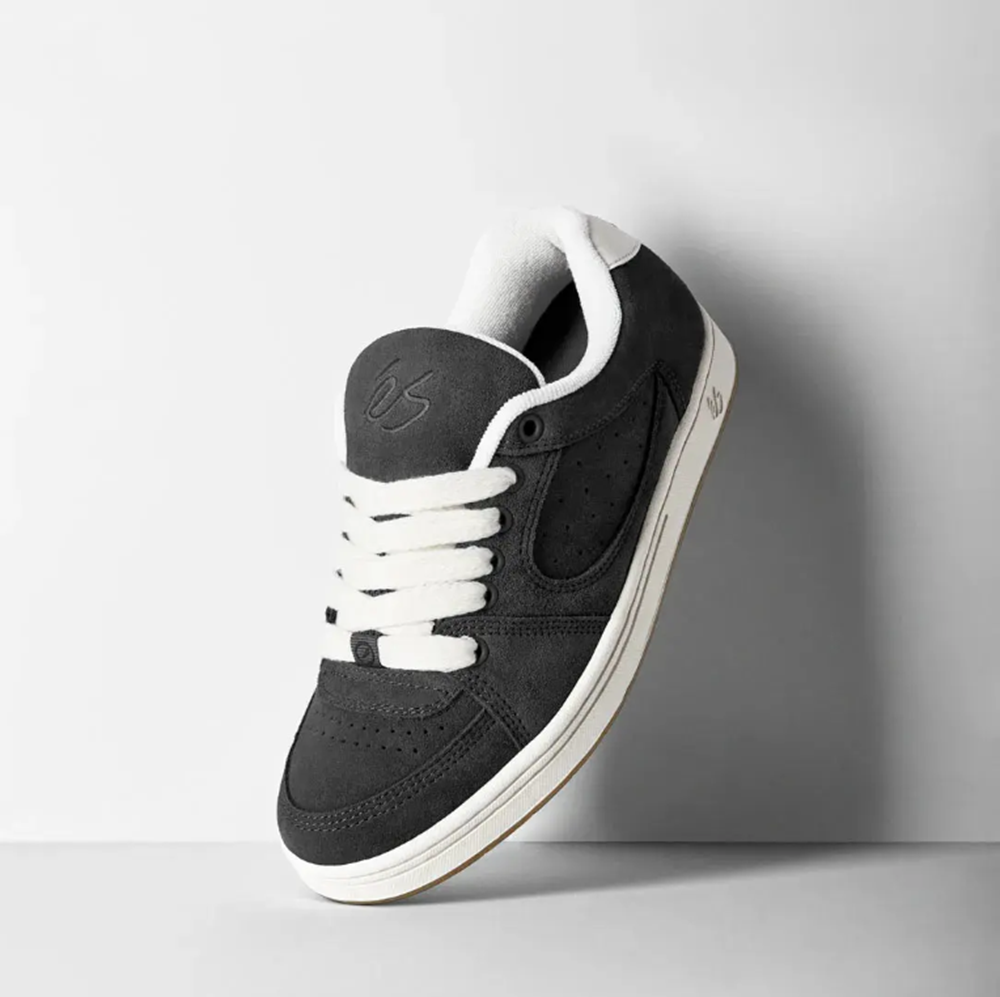 ES Accel Skate Shoes Black White