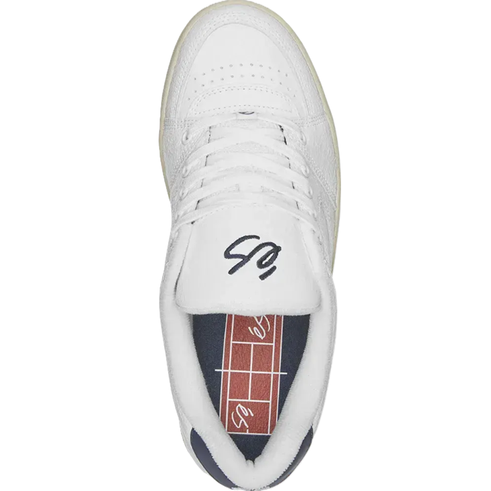 ES Accel Skate Shoes White Tan