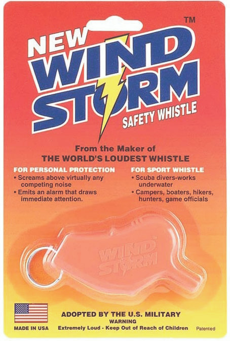 STORM WINDSTORM WHISTLE ORANGE