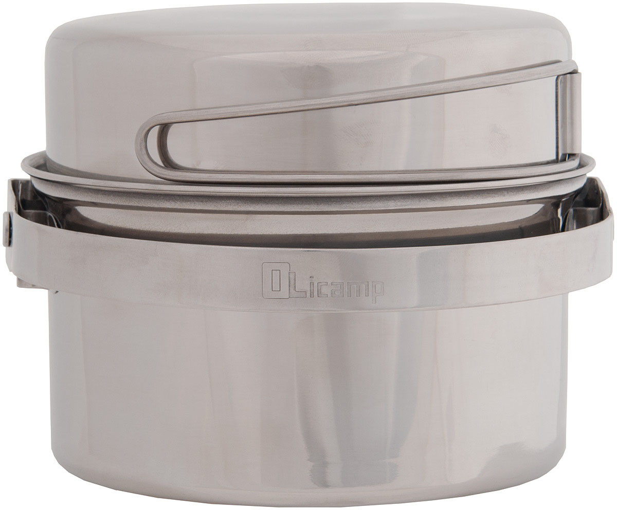 OLICAMP AK COOKSET STAINLESS 1 QT