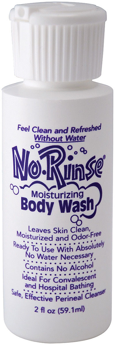 NO RINSE NO-RINSE BODY WASH 2 OZ