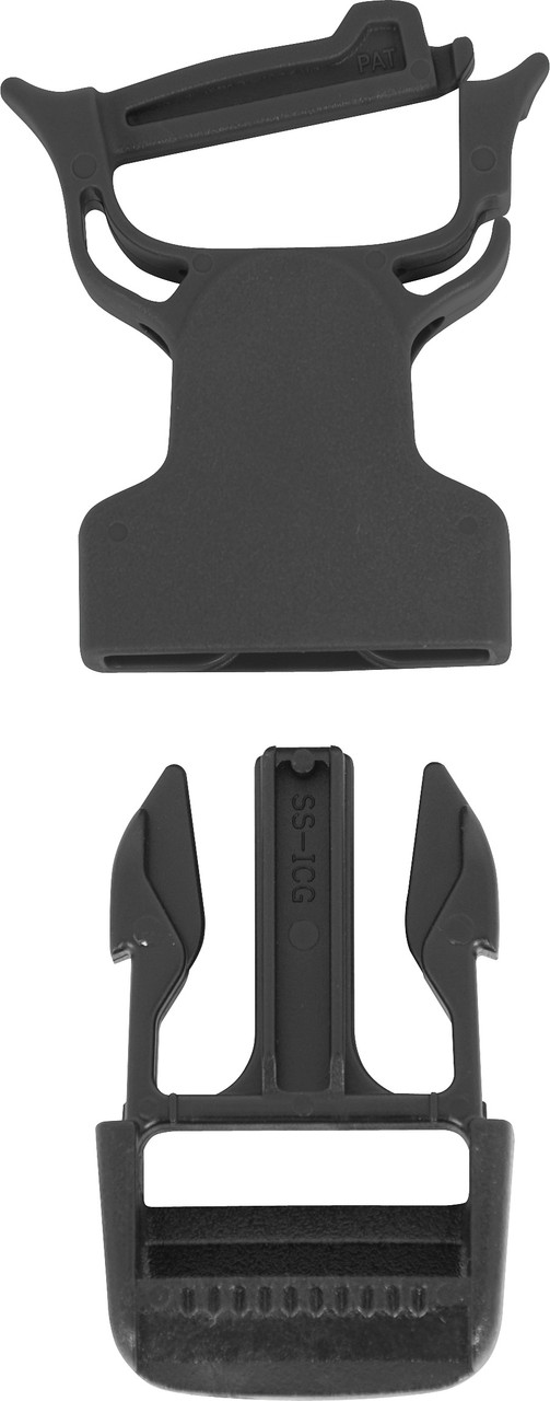 MOUNTAIN QUICK ATTACH BUCKLE 1" BLACK