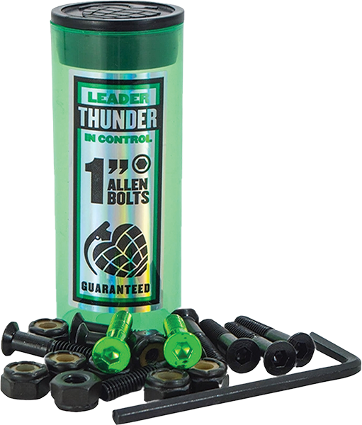 THUNDER 1" ALLEN HARDWARE GREEN 1set