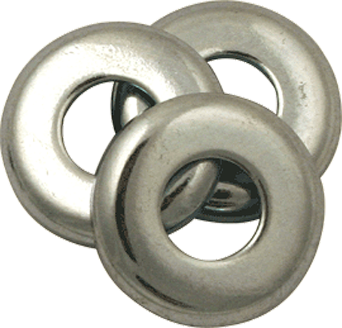 STANDARD TOP BUSHING WASHER 3/8"x7/8" SILVER