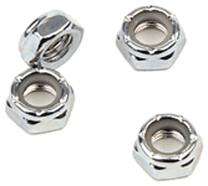 STANDARD AXLE NUT SILVER (5/16-24)