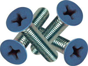 STANDARD PHILLIPS BOLT 1" BLUE HEAD