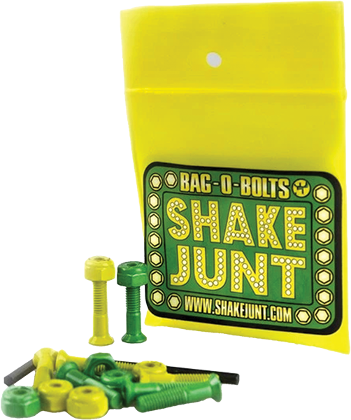 SHAKE JUNT BAG-O-BOLTS ALL GRN & YEL 1"(ALLEN) 1set