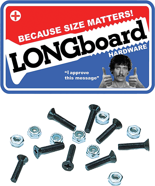 SHORTY'S LONGBOARD HARDWARE SET 1-1/8" PH