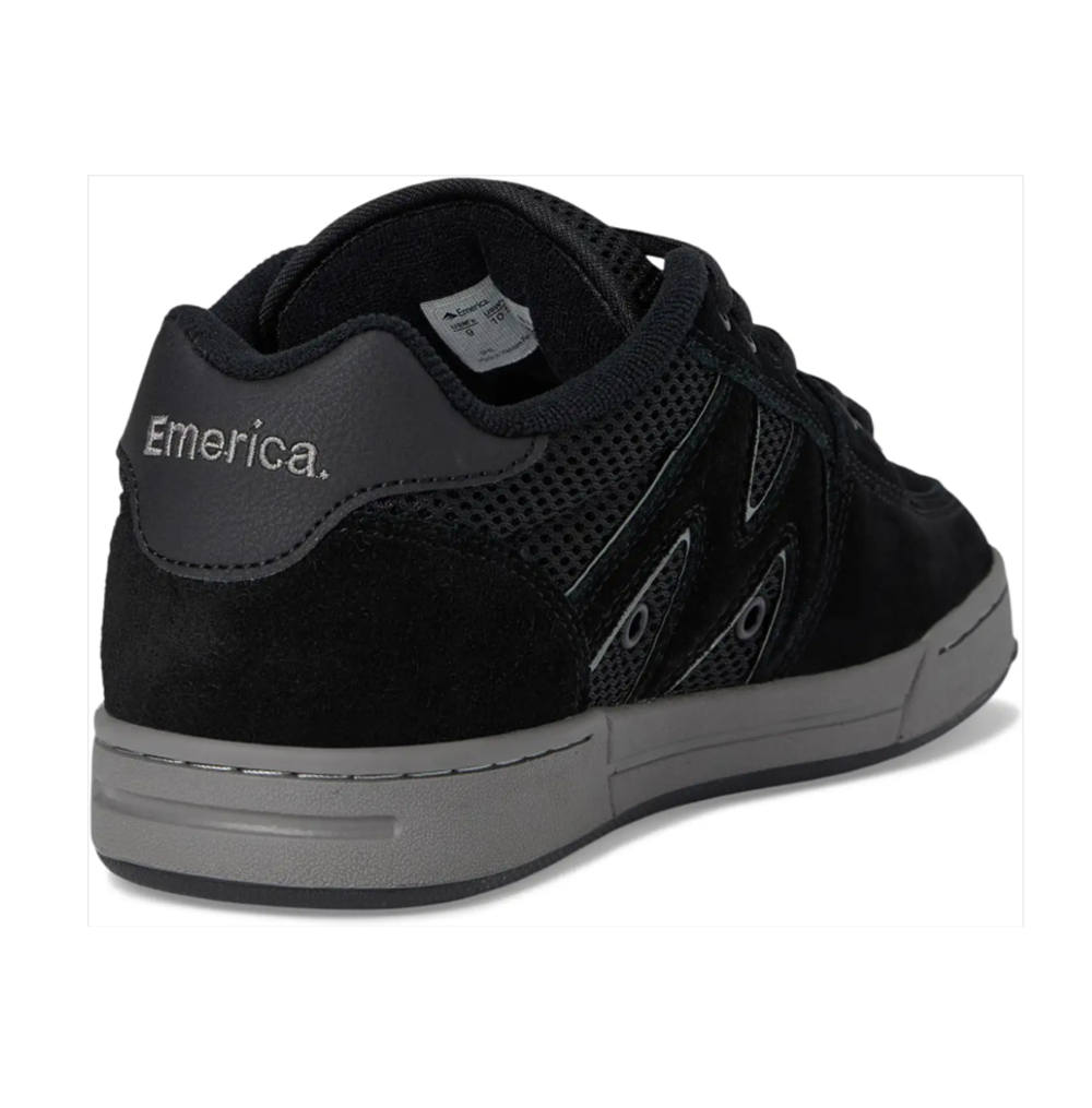 Emerica OG1 Skate Shoes Black Grey 9.5