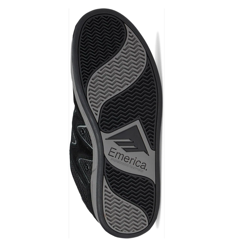 Emerica OG1 Skate Shoes Black Grey 9.5