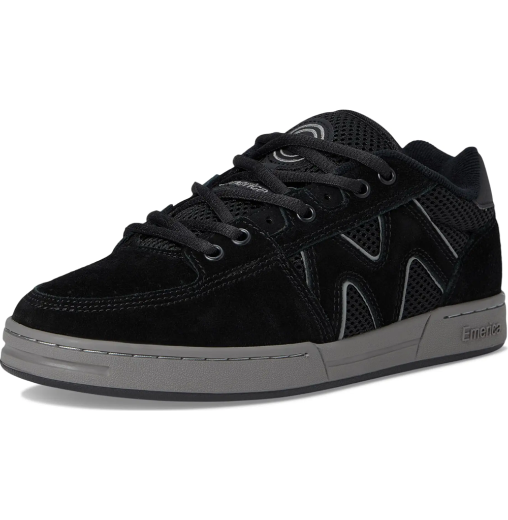 Emerica OG1 Skate Shoes Black Grey 9.5