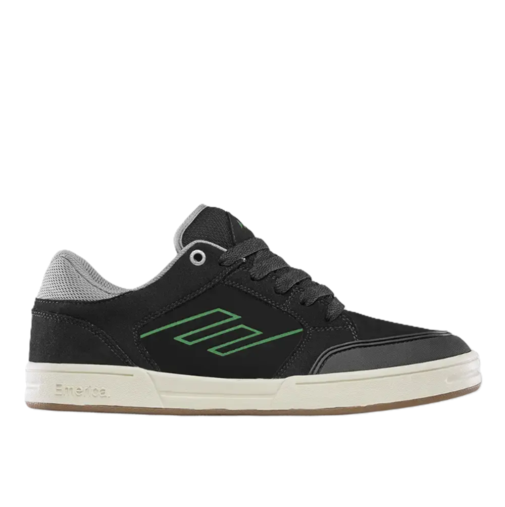 Emerica Heritic Skate Shoes Black Tan