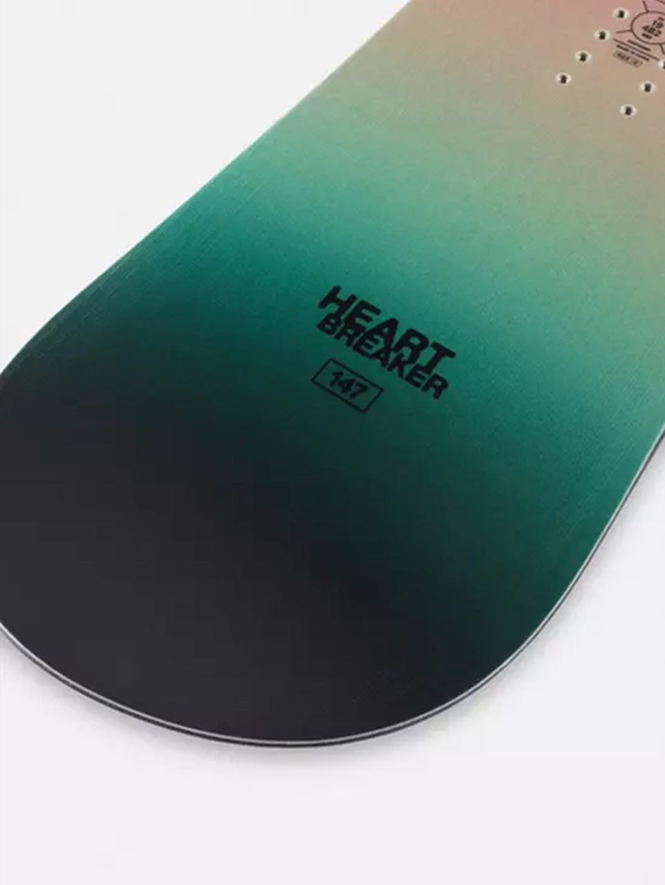Ride Heartbreaker Snowboard 26 Teal 143