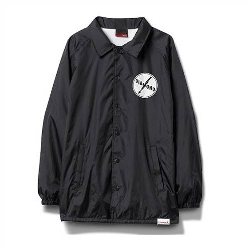 Diamond Lightning Coaches Jacket Black