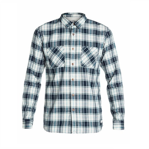 Quiksilver Salcott Long Sleeve Woven White Black