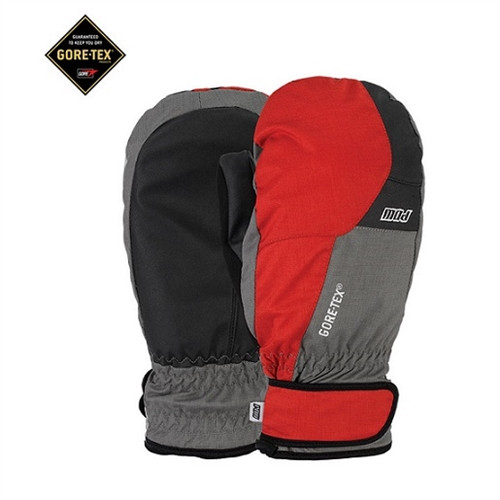 POW Warner GTX Gore-Tex Short Mitt Red