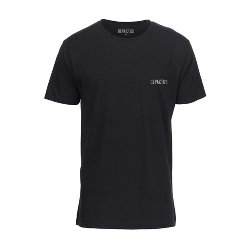 Depactus Wordmark Back Hit Tshirt Black