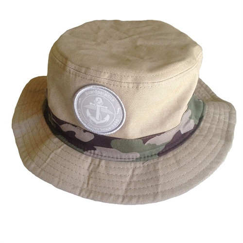 Boardparadise Anchor Bucket Hat Khaki Camo S/M