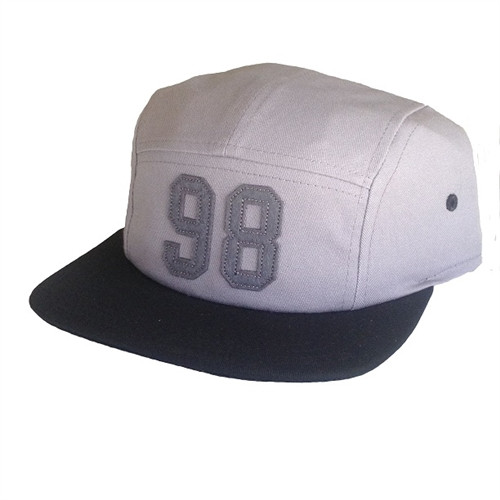 Boardparadise 98 Logo 5 Panel Grey Charcoal Clip Back