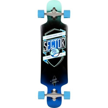 Sector 9 Sprocket Longboard Skateboard Complete Blue