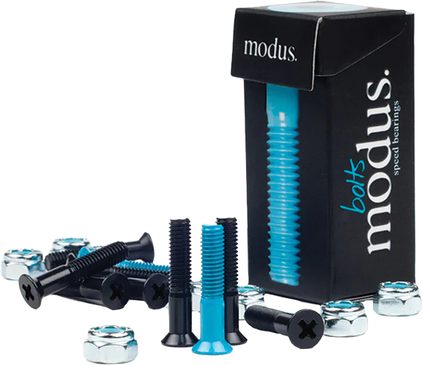MODUS 7/8" PHILLIPS HARDWARE BLK/BLUE single set