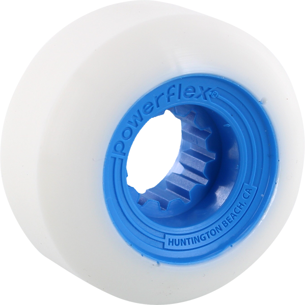 POWERFLEX GUMBALL 54mm 83b WHT/BLUE Wheesl Set