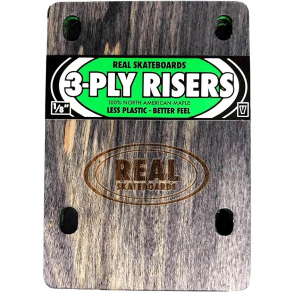 Real 3 Ply Venture Risers Set Wood 1/8"