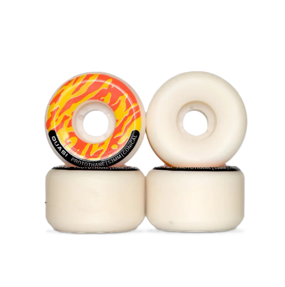 Quasi Protothane Conical Wheels Natural Orange Yellow 53/83b