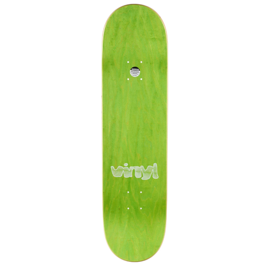 Vinyl Graffiti Skateboard Deck Assorted Stains 8.25x14.25WB