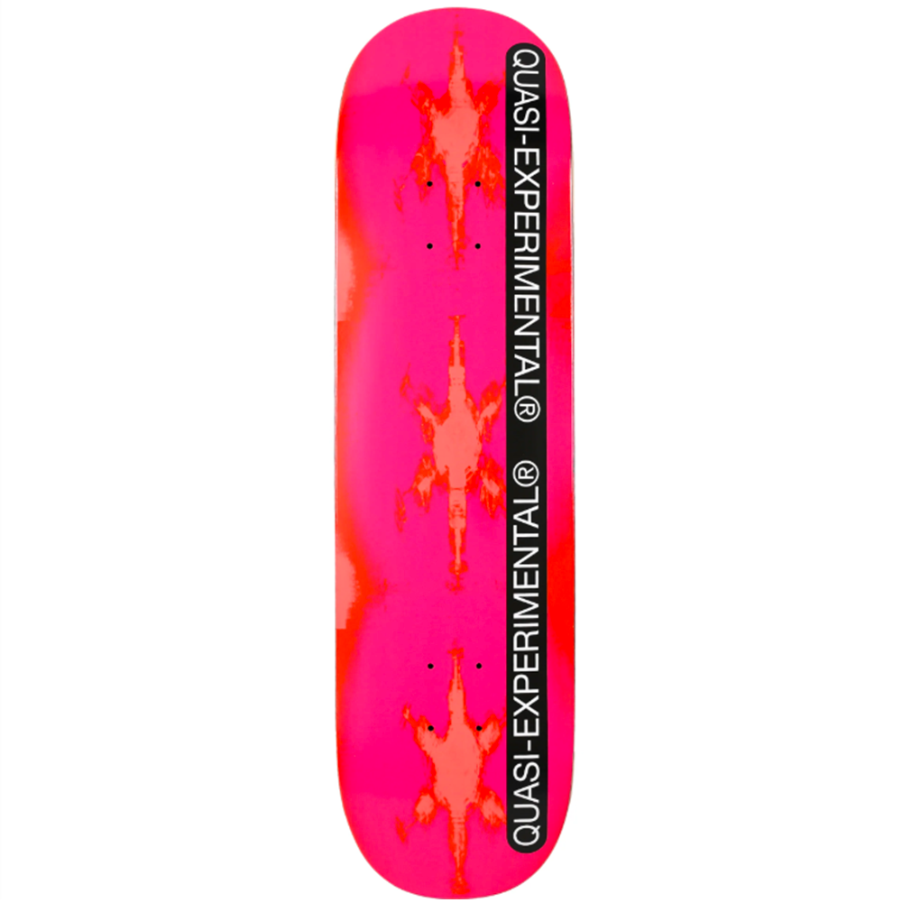 Quasi Hex QC Skateboard Deck Pink 8.12x14.12WB