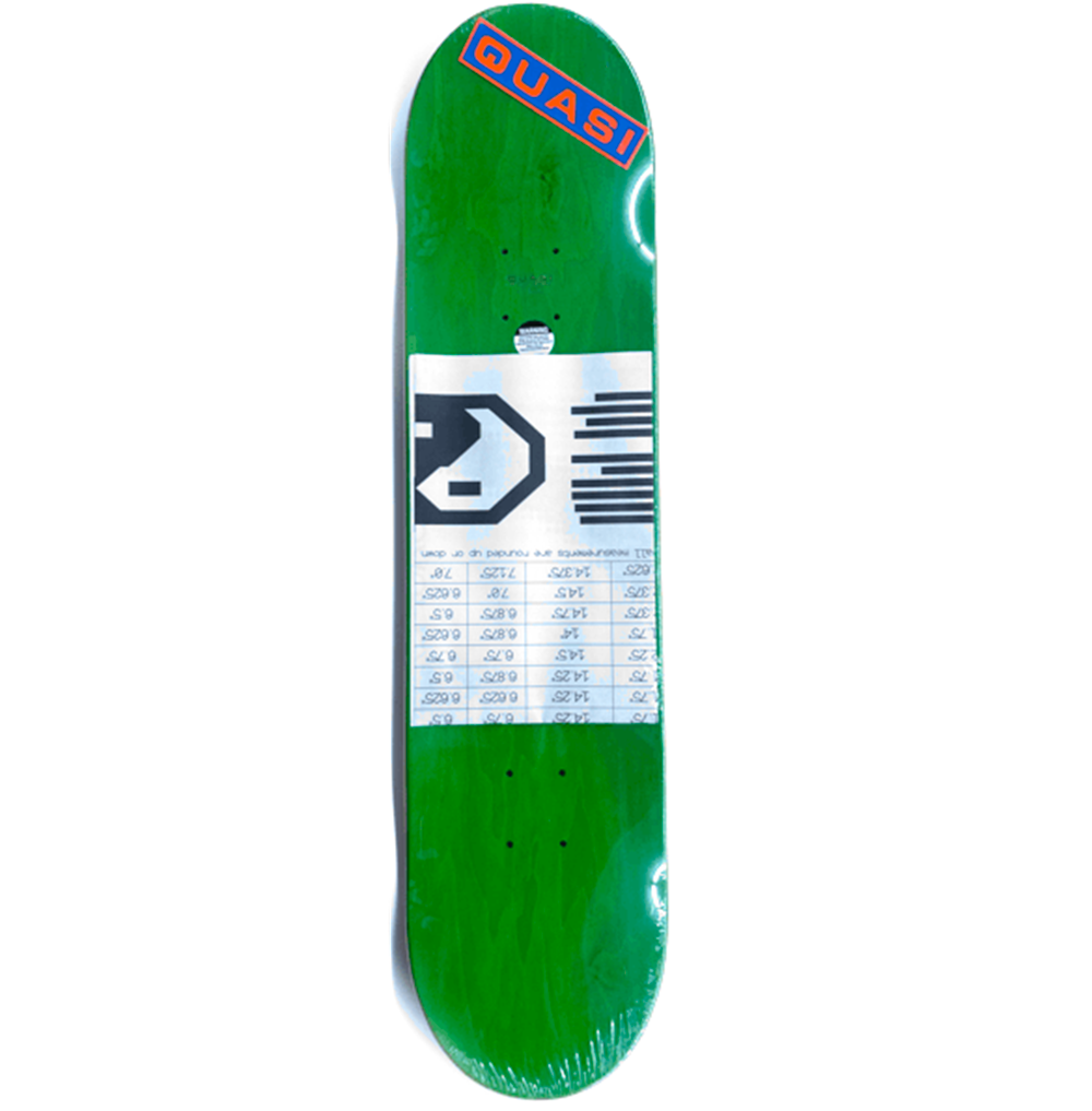 Quasi Wilson Needmore Skateboard Deck Purple Assorted 8x14.25WB