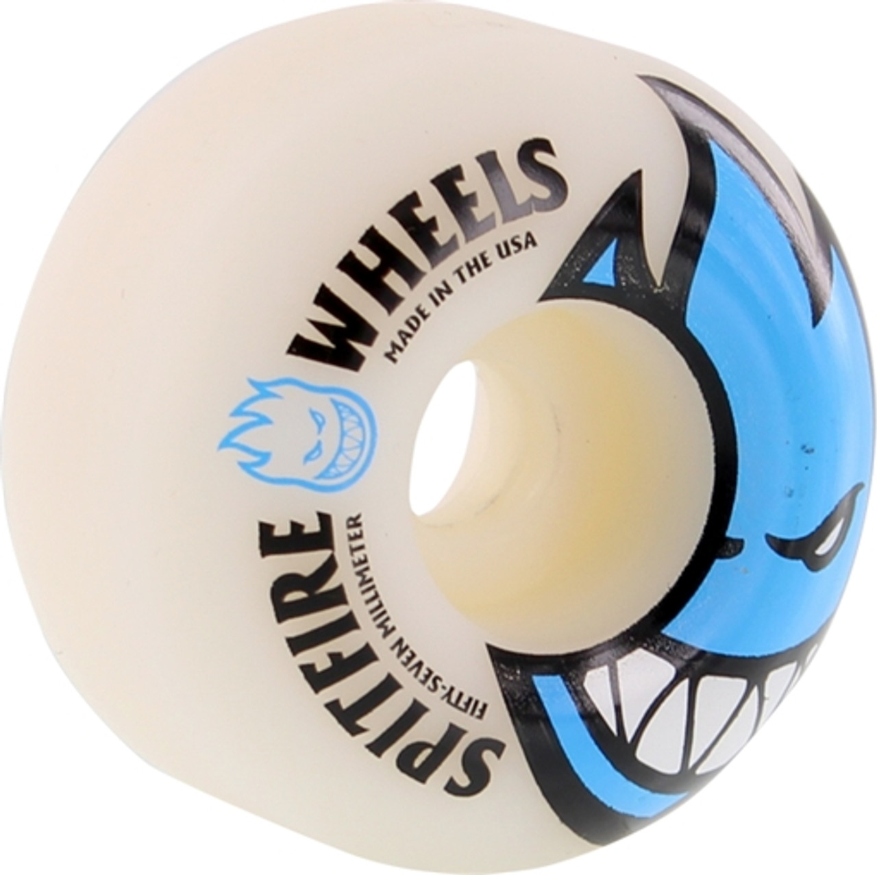 Spitfire BIGHEAD 57mm WHT W LT.BLUE Skateboard Wheels