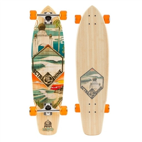 Sector 9 Bamboo Swamis Complete Skateboard 34"