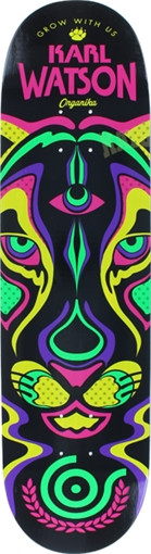 ORGANIKA WATSON ANIMAL INSTINCT SKATEBOARD DECK-8.38