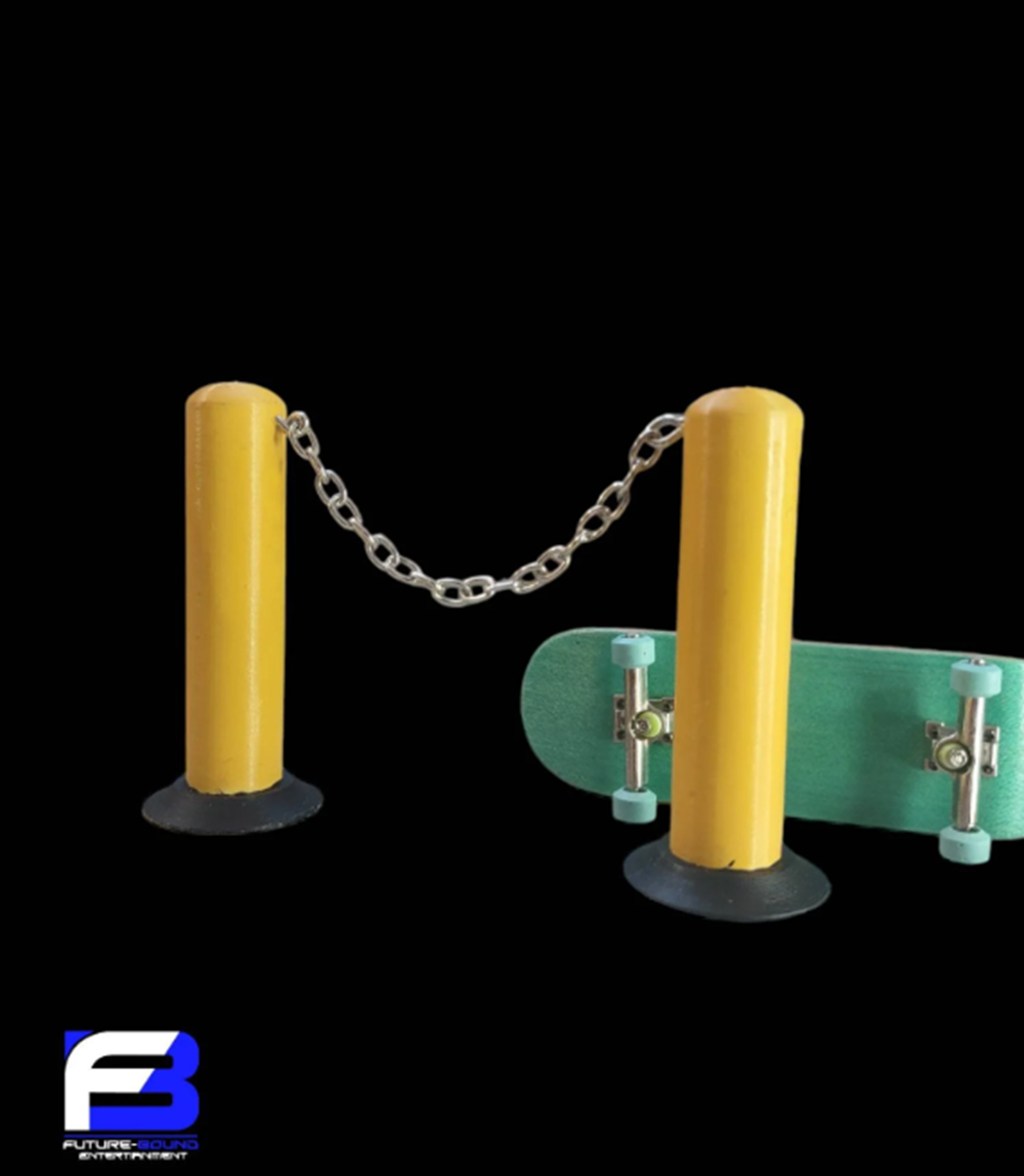 FutureBoundPrints Clean Chain Barrier Yellow 2.5 inch