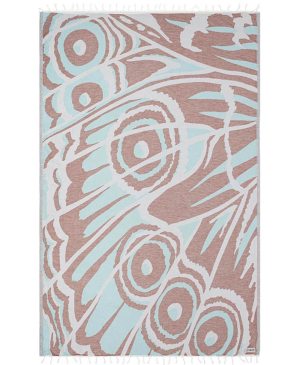Sand Cloud Sierra Butterfly Towel Mint Large