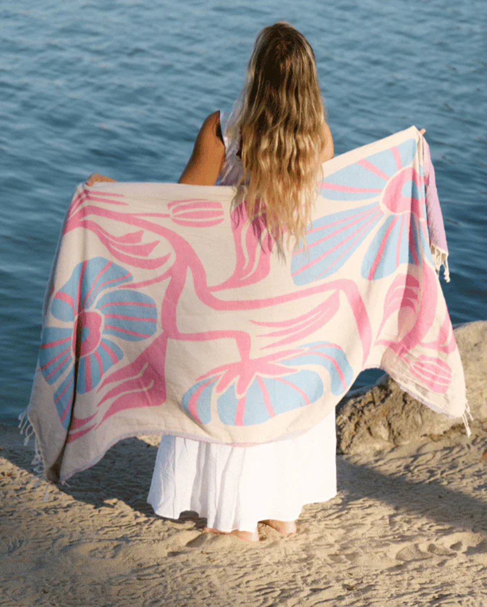 Sand Cloud Nitella Towel Natural Regular