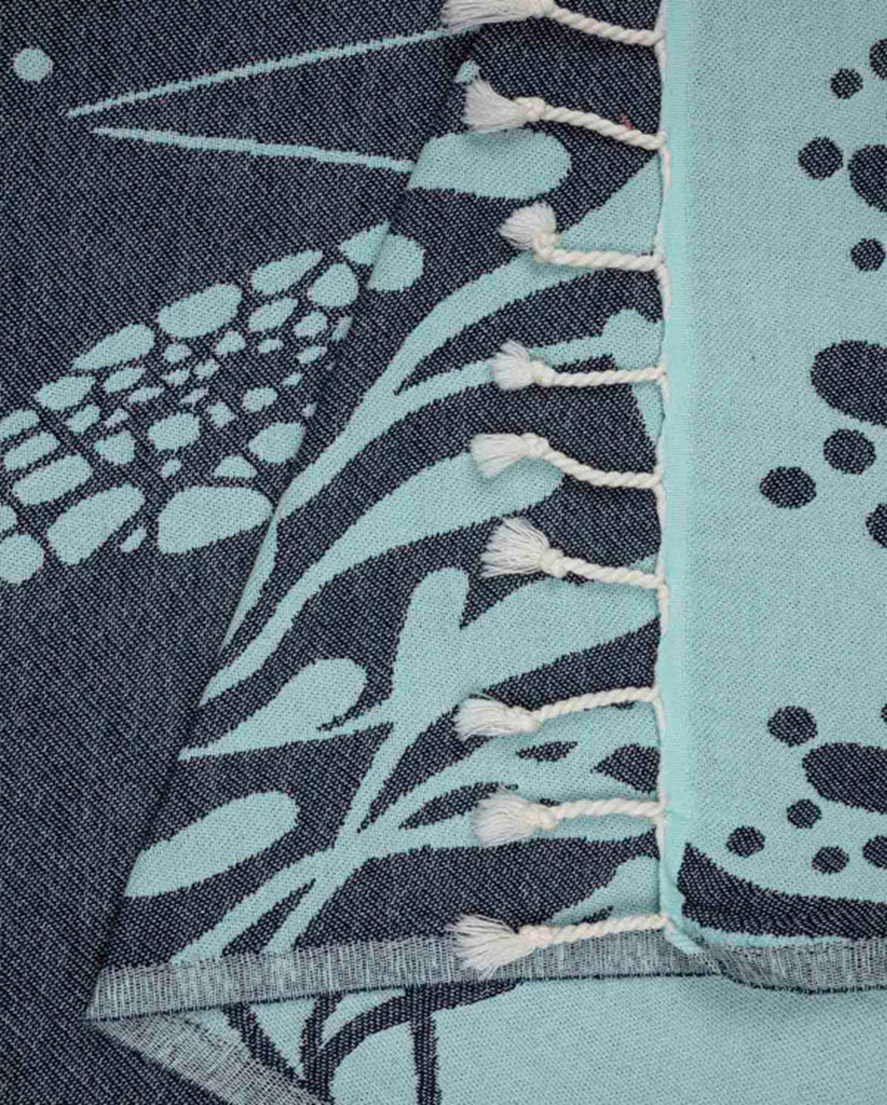 Sand Cloud Bubbles Turtle Towel Seaglass Regular