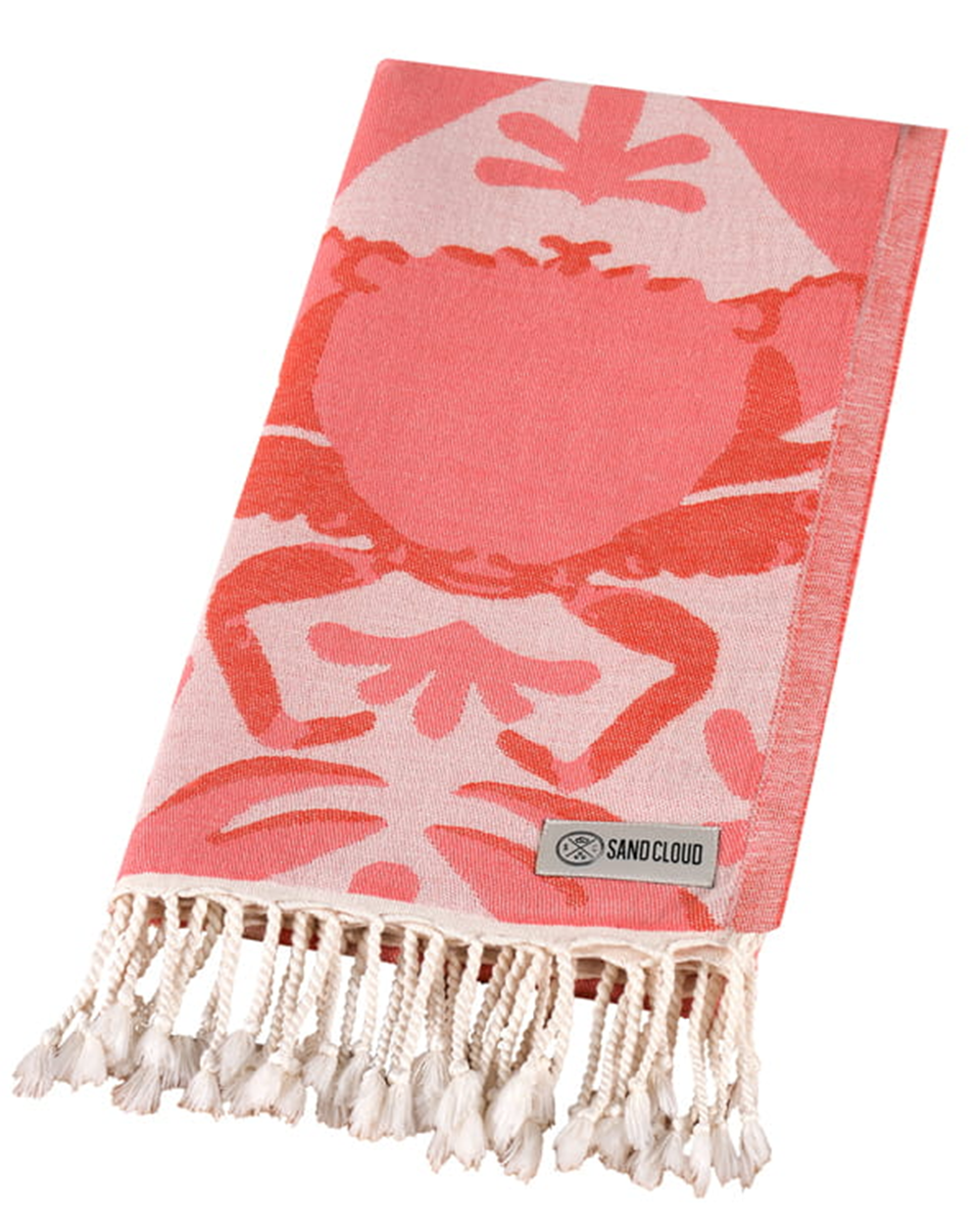 Sand Cloud Crabby Towel Peach Regular