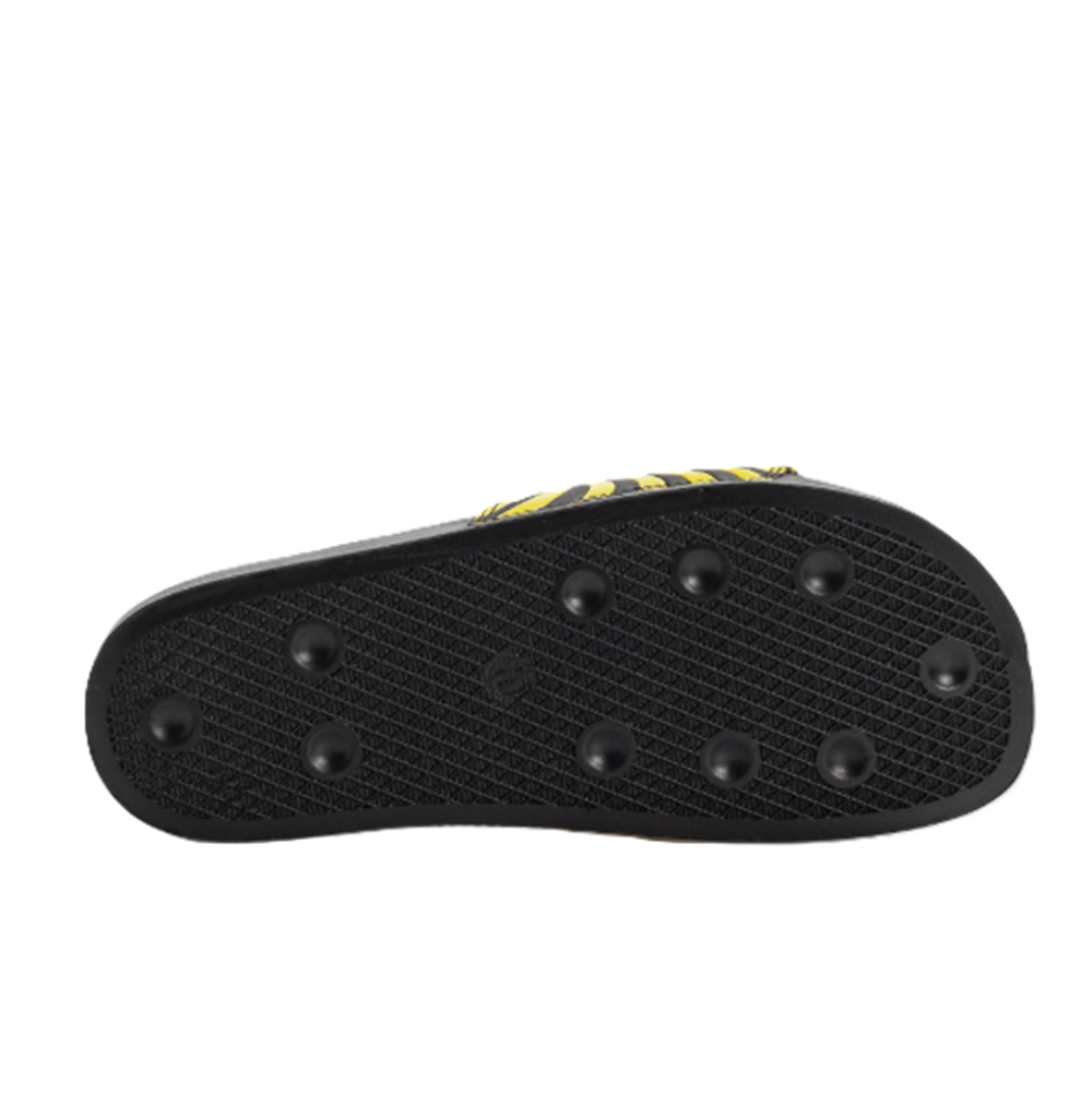 Spitfire Bighead Swirl Slides Black Yellow 9