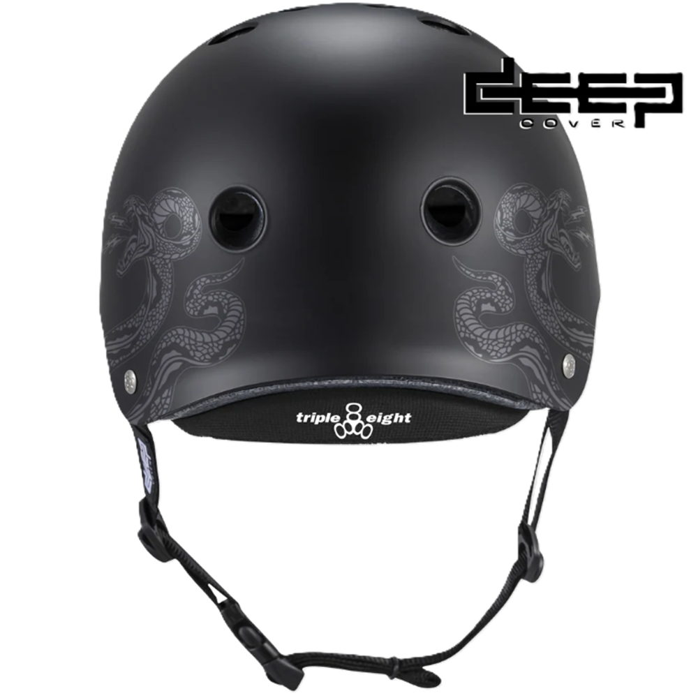 T8 Sloan Deep Cover Helmet Black S/M