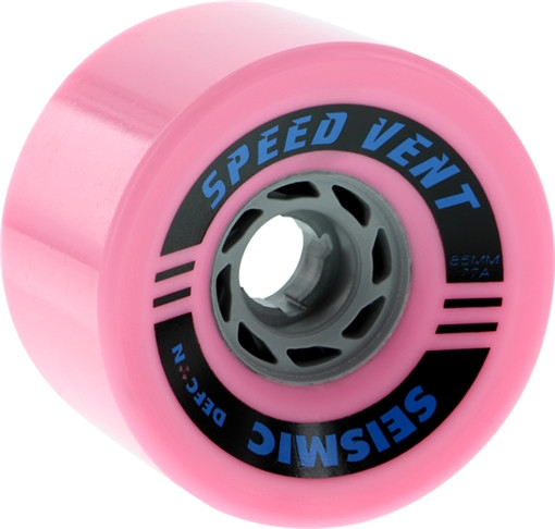 SEISMIC SPEED VENT 85mm 77a BUBBLEGUM DEFCON Skateboard Wheels Set