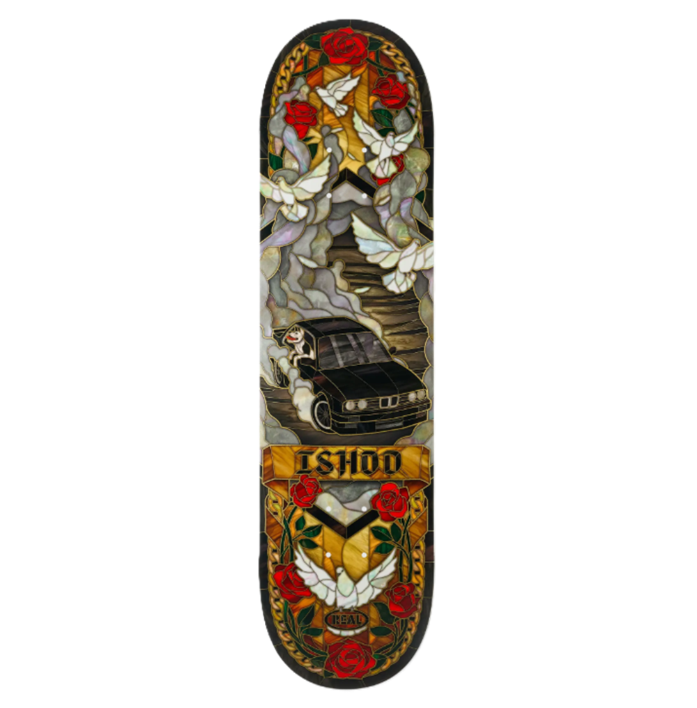 Real Wair Cathedral II TT Skateboard Deck Multi 8.25x14.25WB